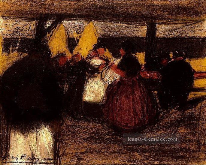 Dejeuner a l exterieur 1900 Kubismus Pablo Picasso Ölgemälde